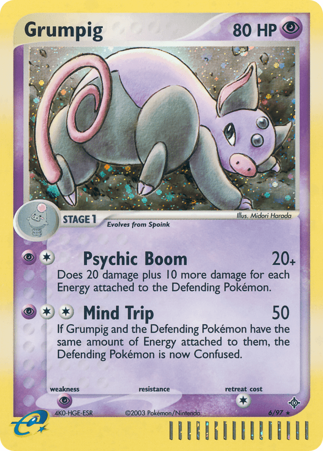 Grumpig — Dragon #6
