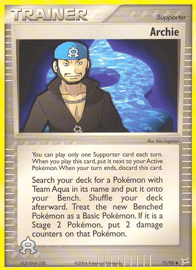 Archie — Team Magma vs Team Aqua #71