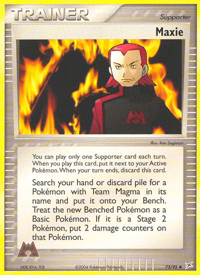 Maxie — Team Magma vs Team Aqua #73