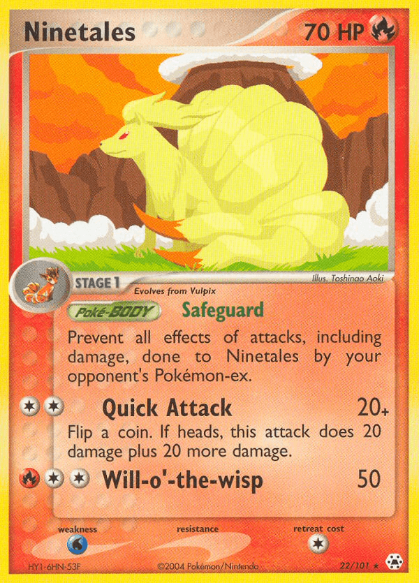 Ninetales — Hidden Legends #22