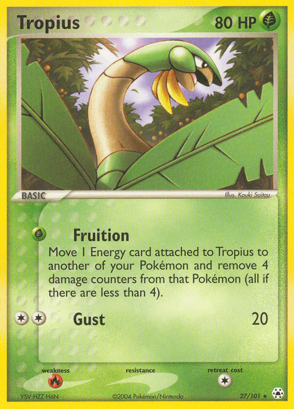 Tropius — Hidden Legends #27
