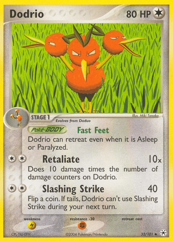 Dodrio — Hidden Legends #33