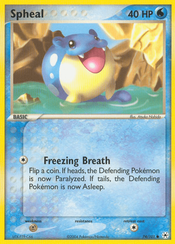 Spheal — Hidden Legends #74