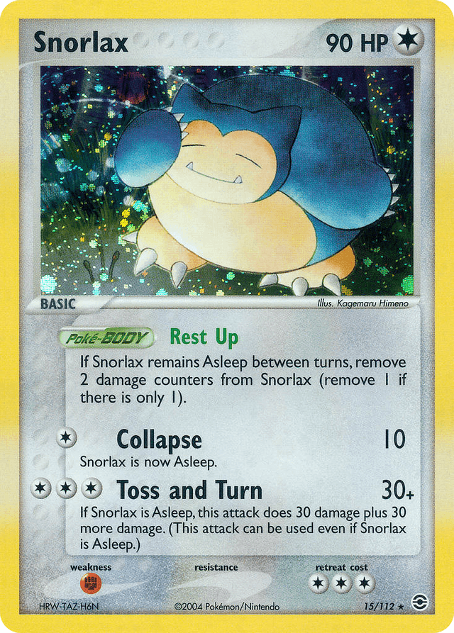 Snorlax — FireRed & LeafGreen #15