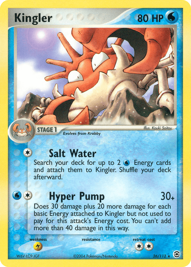 Kingler — FireRed & LeafGreen #26
