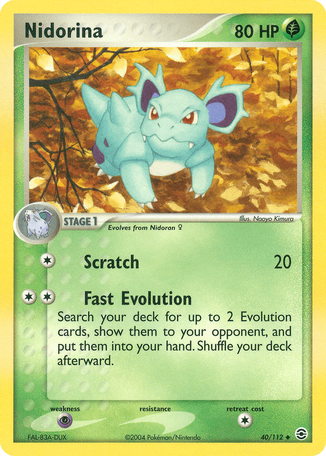 Nidorina — FireRed & LeafGreen #40