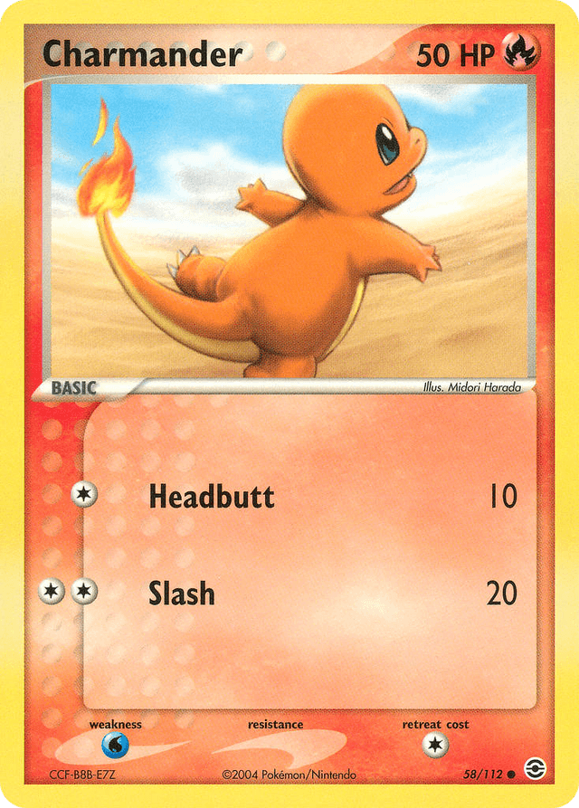 Charmander — FireRed & LeafGreen #58