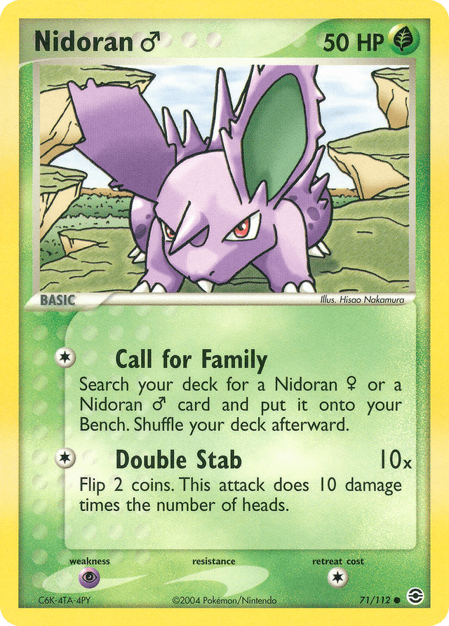 Nidoran ♂ — FireRed & LeafGreen #71