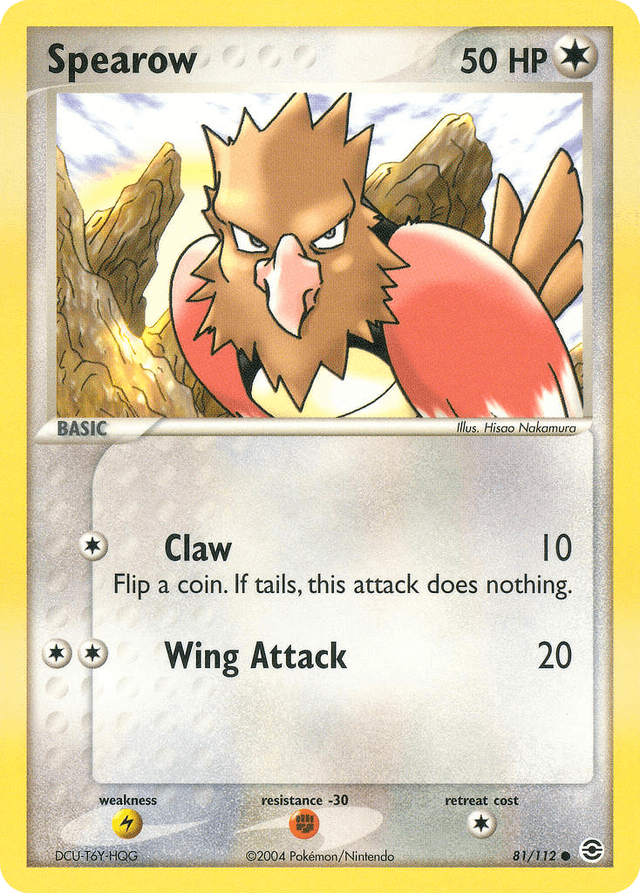 Spearow — FireRed & LeafGreen #81