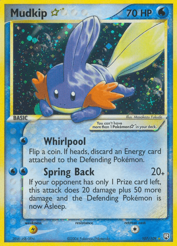 Mudkip ★ — Team Rocket Returns #107