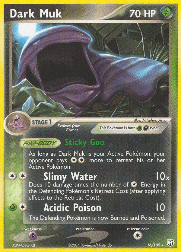 Dark Muk — Team Rocket Returns #16