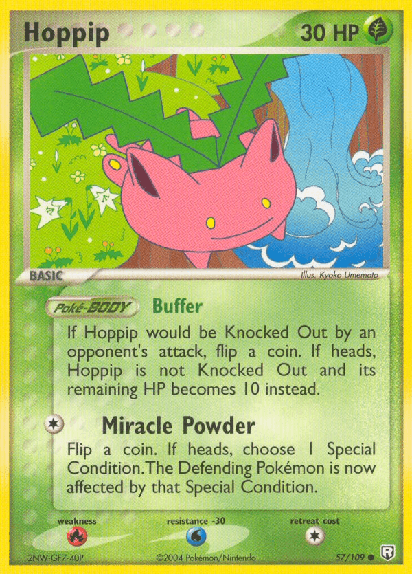 Hoppip — Team Rocket Returns #57