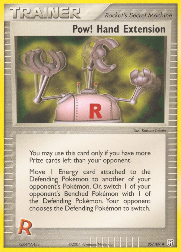 Pow! Hand Extension — Team Rocket Returns #85