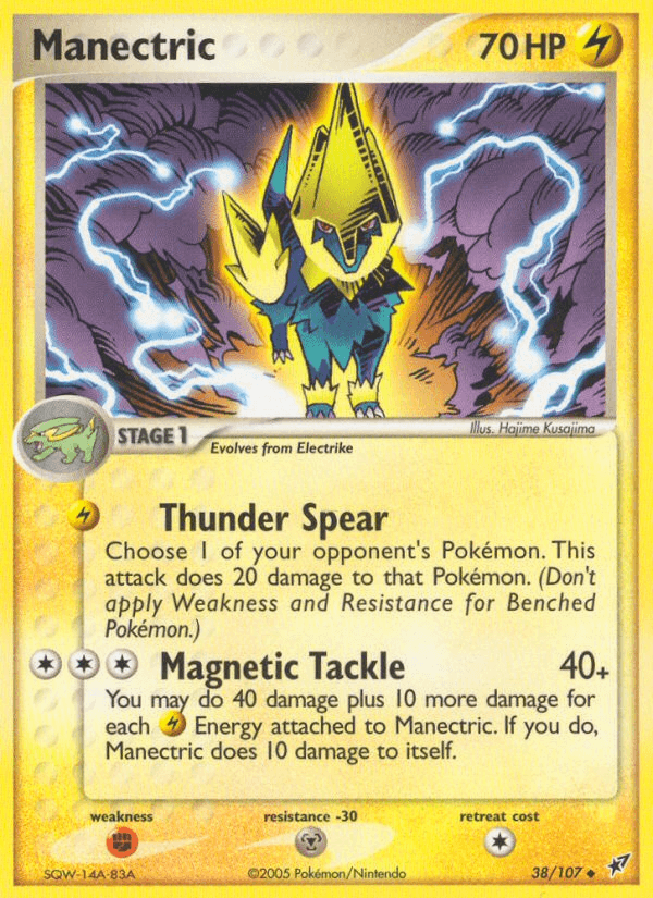 Manectric — Deoxys #38