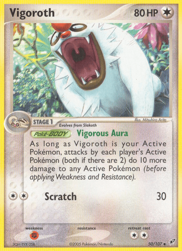 Vigoroth — Deoxys #50