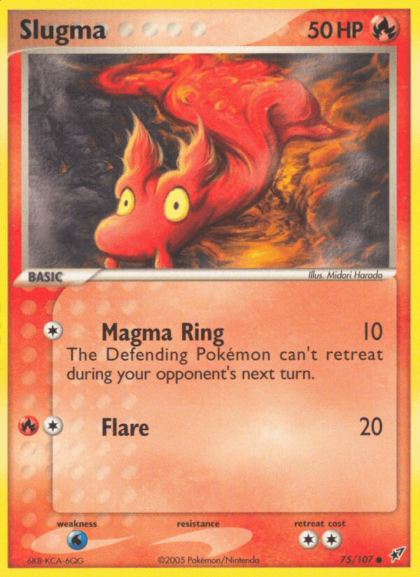 Slugma — Deoxys #75