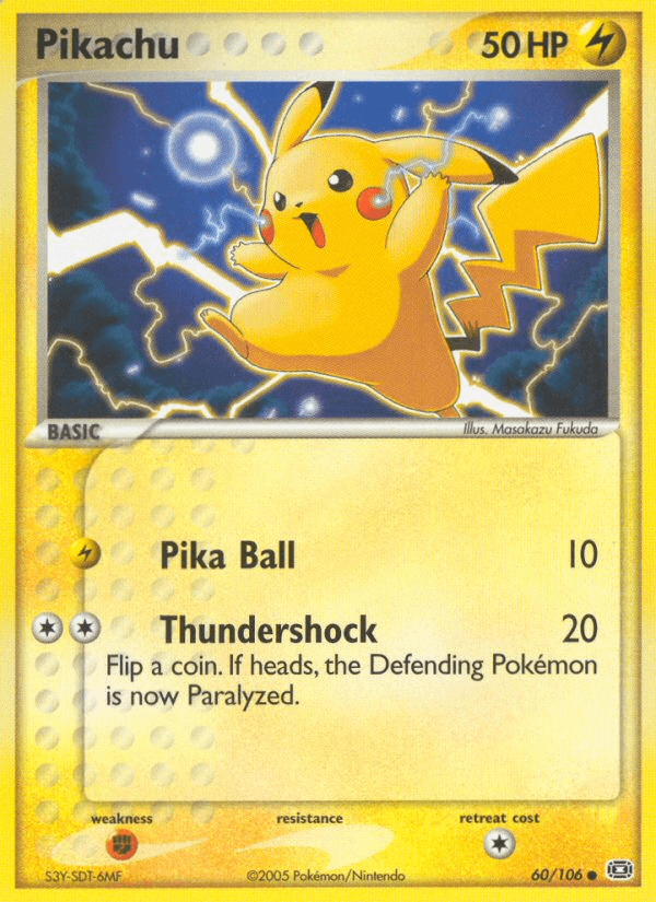 Pikachu — Emerald #60