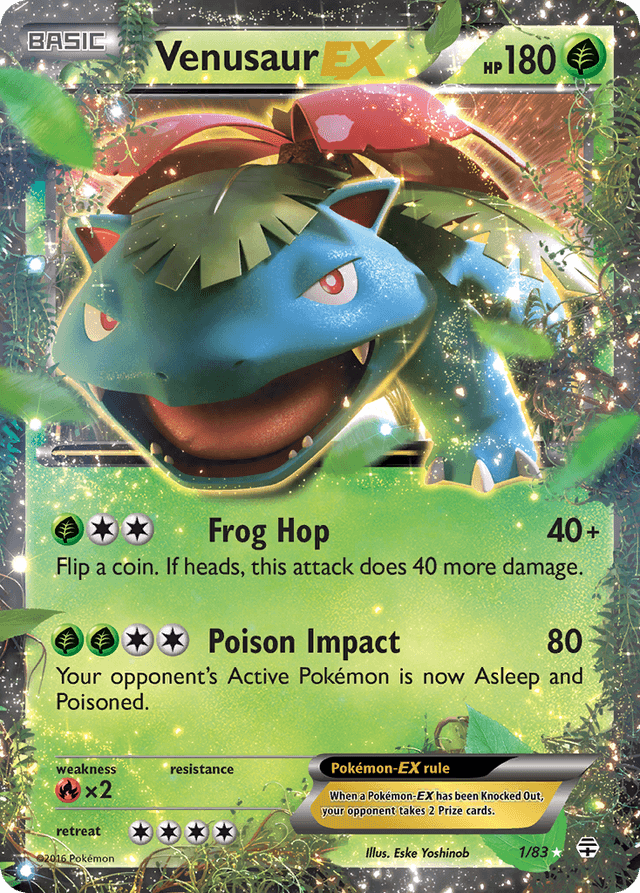 Venusaur-EX — Generations #1