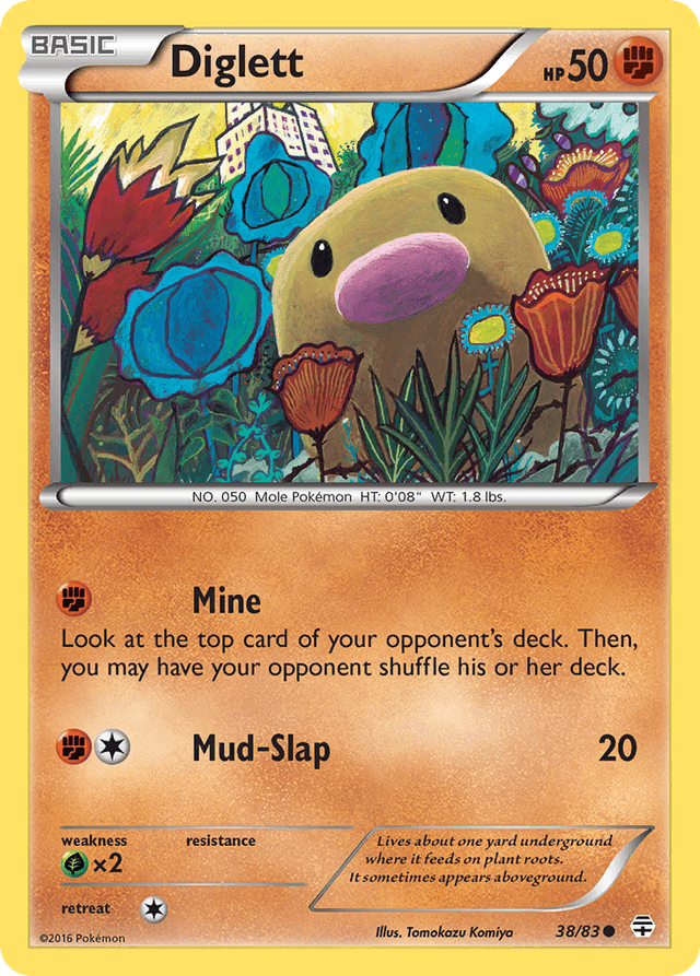 Diglett — Generations #38