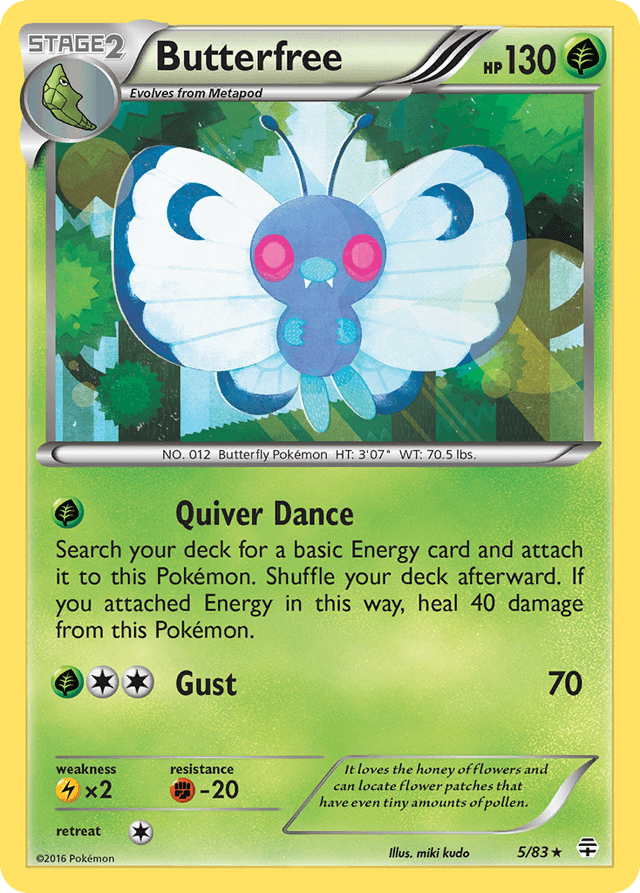 Butterfree — Generations #5