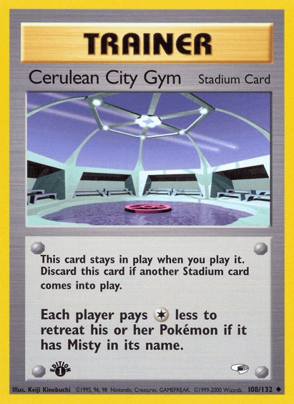 Cerulean City Gym — Gym Heroes #108