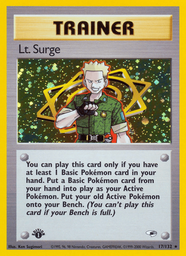 Lt. Surge — Gym Heroes #17