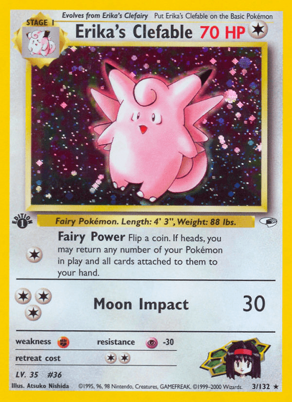 Erika's Clefable — Gym Heroes #3