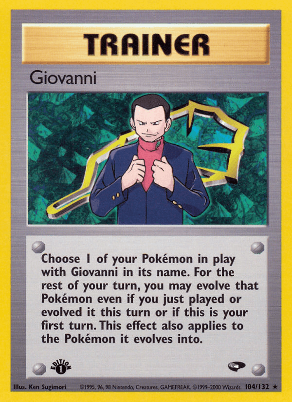 Giovanni — Gym Challenge #104