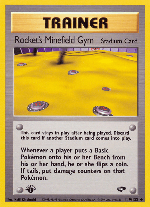 Rocket's Minefield Gym — Gym Challenge #119