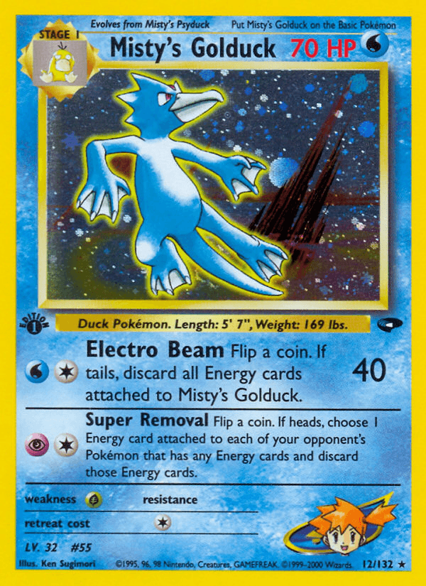 Misty's Golduck — Gym Challenge #12