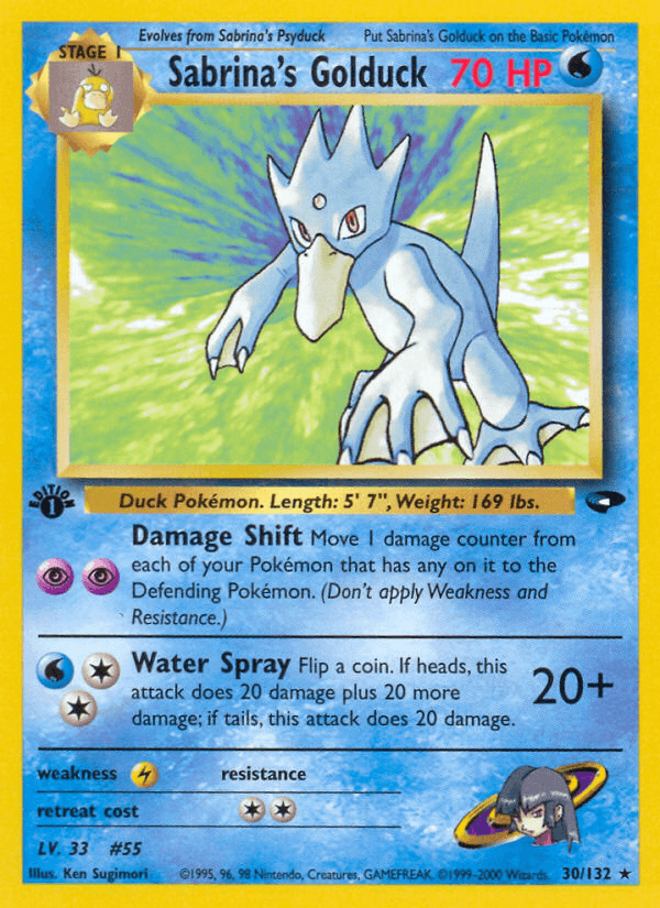 Sabrina's Golduck — Gym Challenge #30