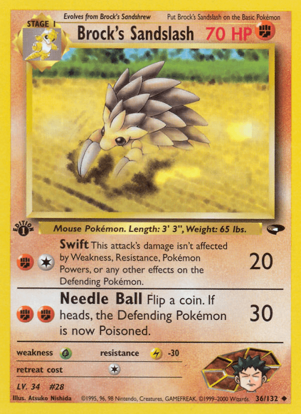Brock's Sandslash — Gym Challenge #36