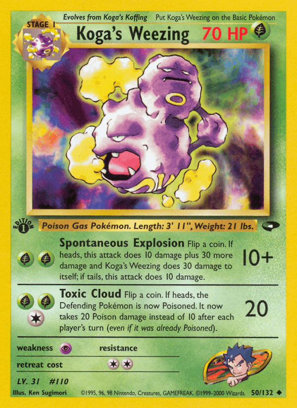 Koga's Weezing — Gym Challenge #50