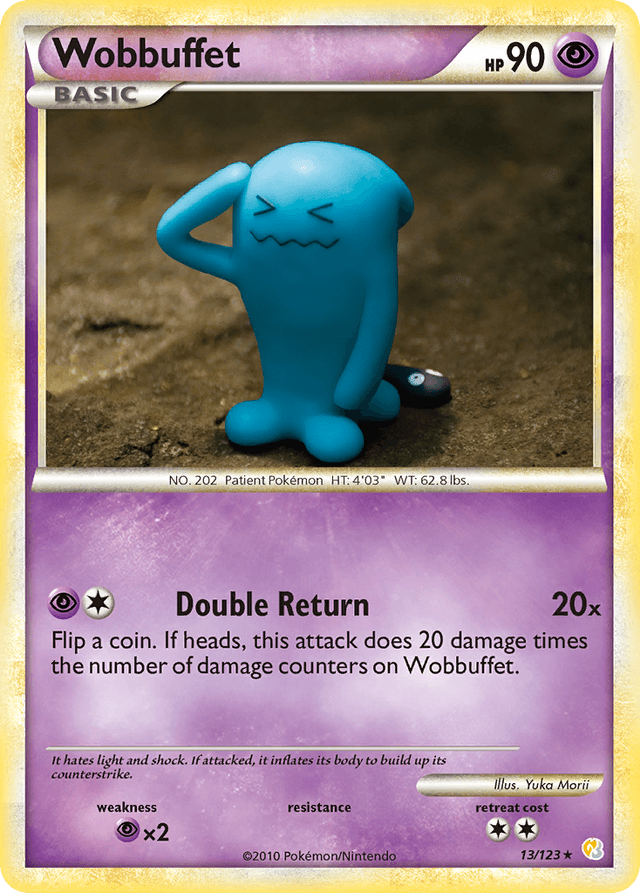 Wobbuffet — HeartGold & SoulSilver #13
