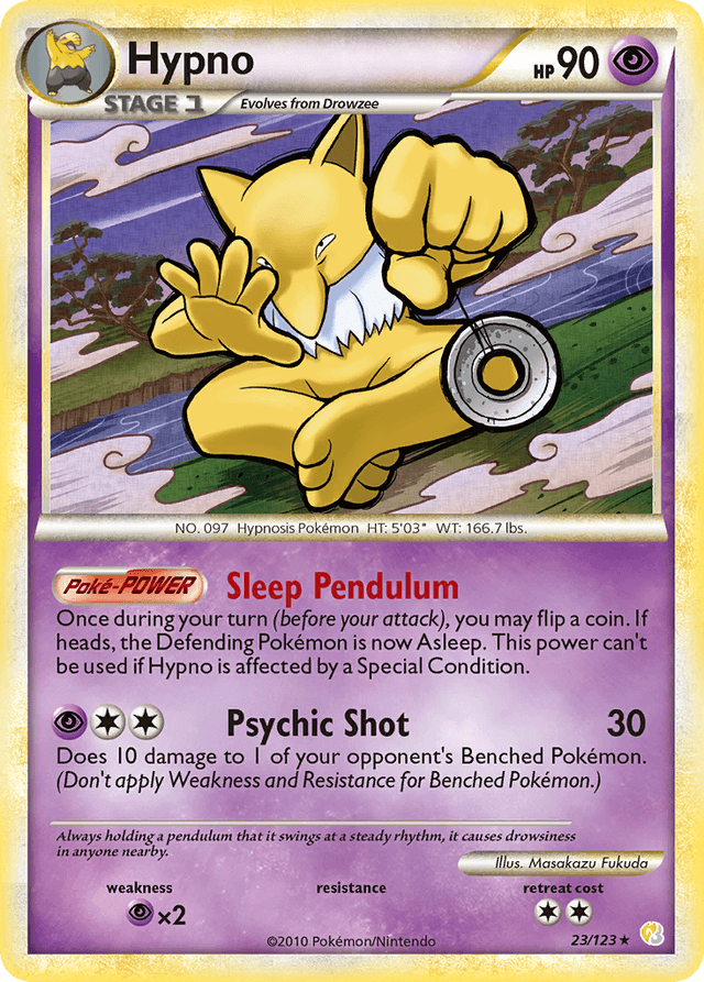 Hypno — HeartGold & SoulSilver #23