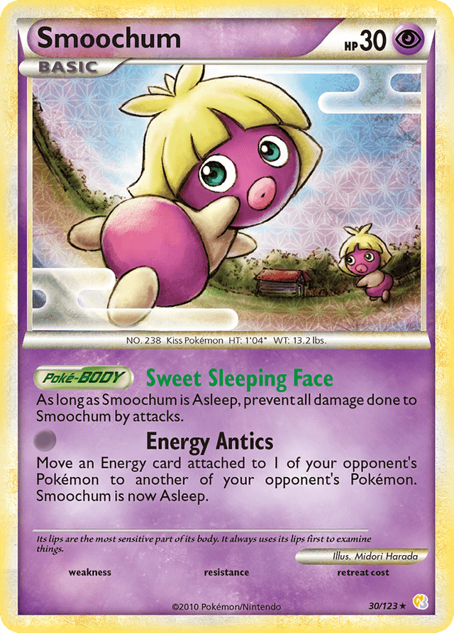 Smoochum — HeartGold & SoulSilver #30