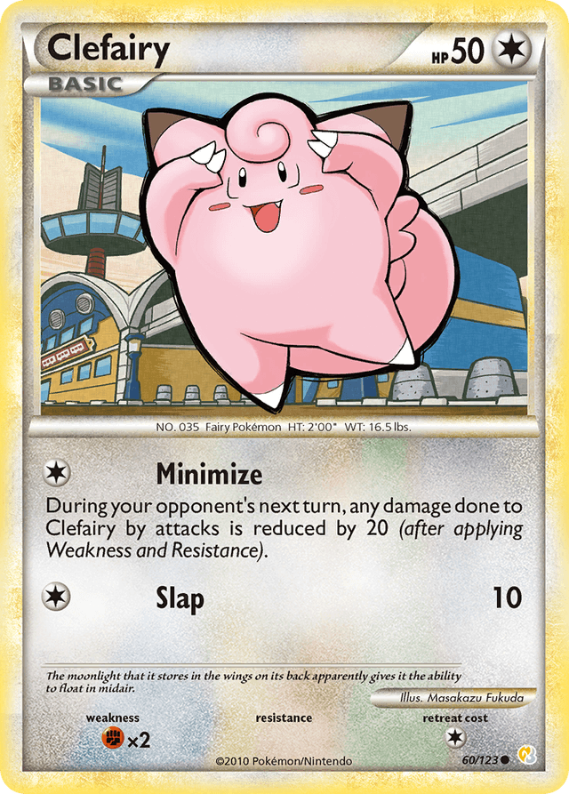 Clefairy — HeartGold & SoulSilver #60