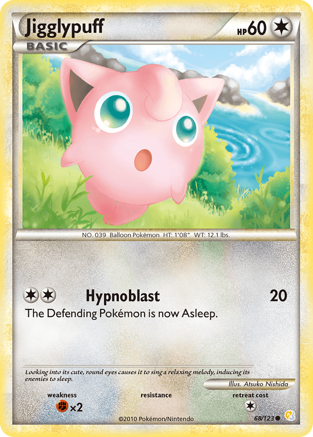 Jigglypuff — HeartGold & SoulSilver #68