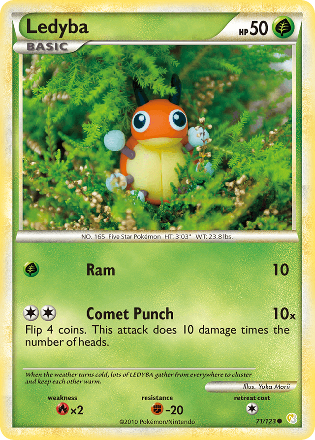 Ledyba — HeartGold & SoulSilver #71