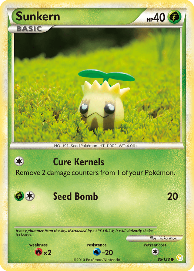 Sunkern — HeartGold & SoulSilver #85