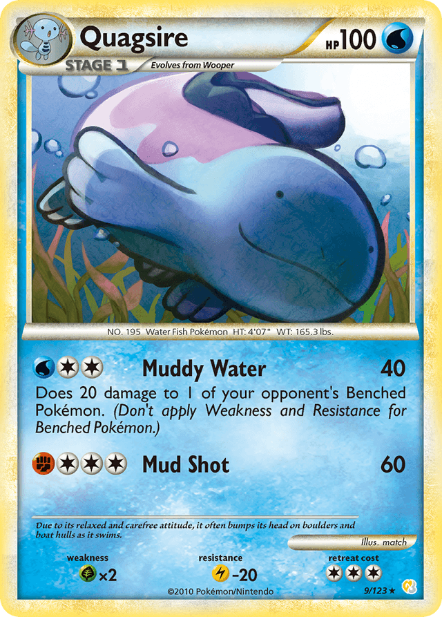 Quagsire — HeartGold & SoulSilver #9