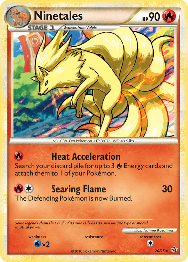 Ninetales — HS—Unleashed #20