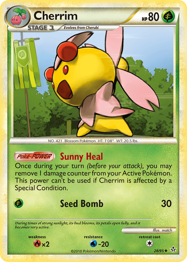 Cherrim — HS—Unleashed #28