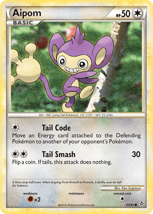 Aipom — HS—Unleashed #43