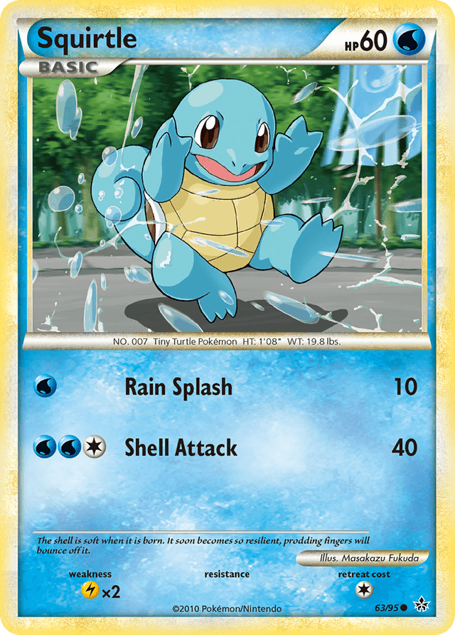 Squirtle — HS—Unleashed #63