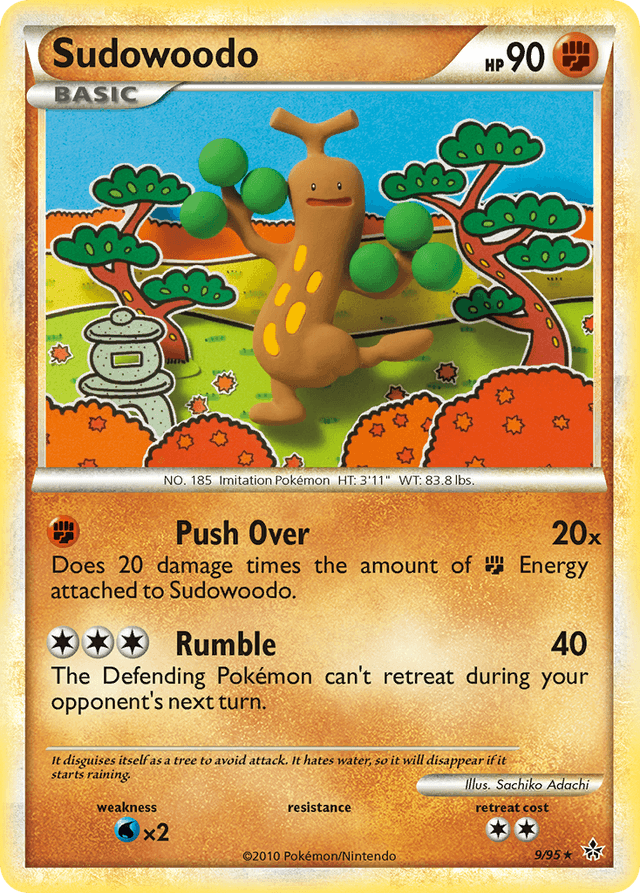 Sudowoodo — HS—Unleashed #9