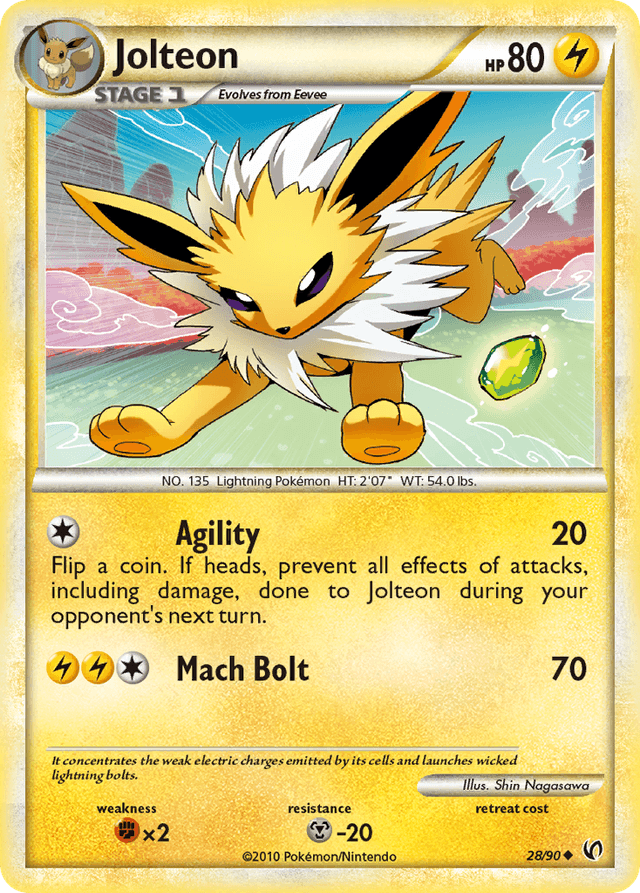 Jolteon — HS—Undaunted #28