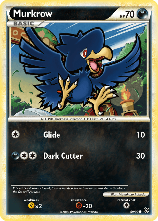 Murkrow — HS—Undaunted #59