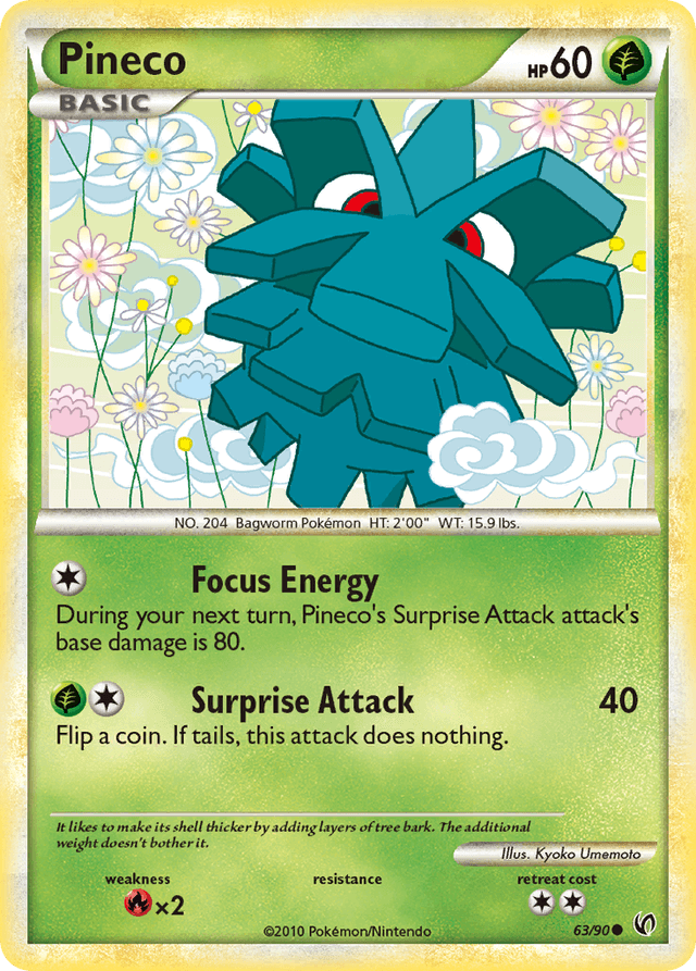 Pineco — HS—Undaunted #63