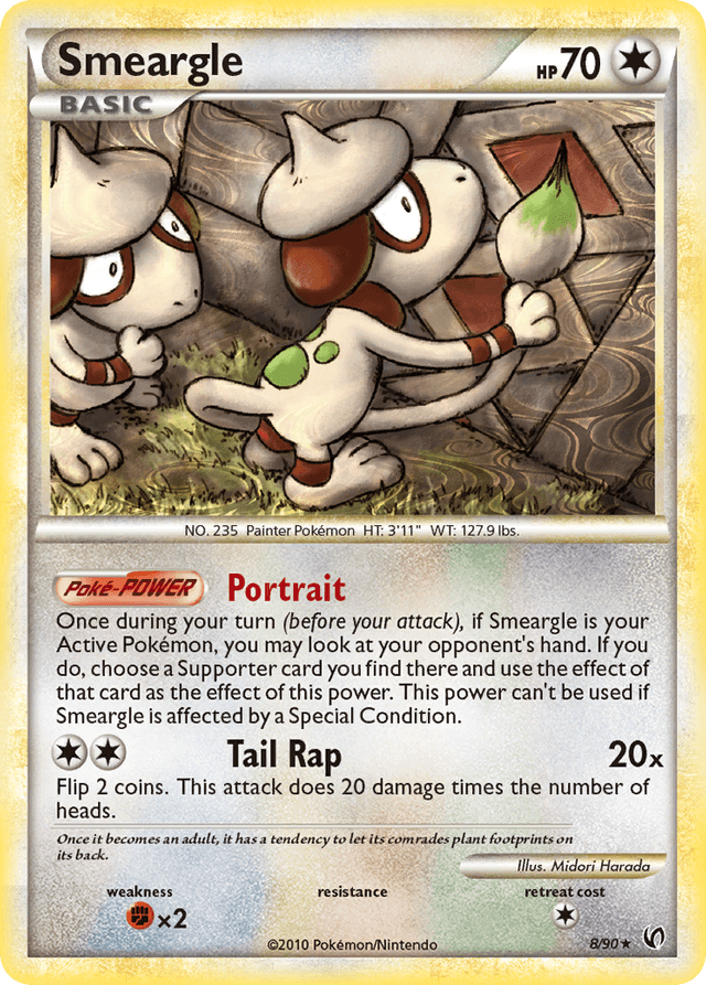 Smeargle — HS—Undaunted #8
